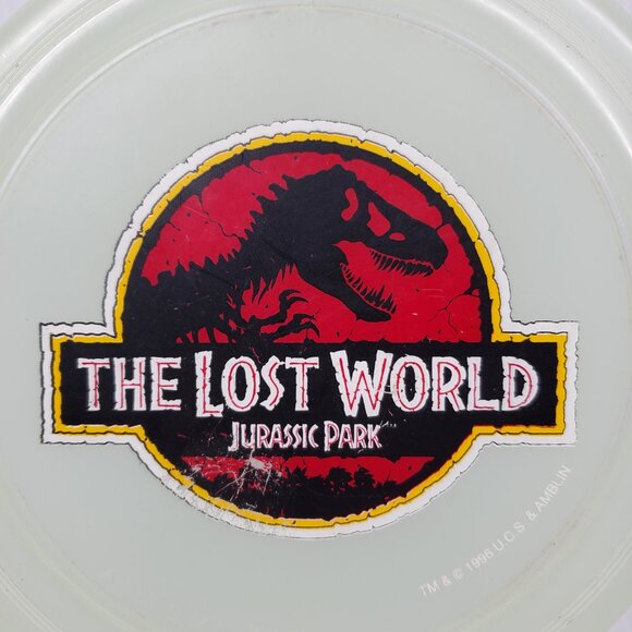 Vintage 1996 Movie Convention Promo Lost World Jurassic Park Frisbee - Picture 3 of 4